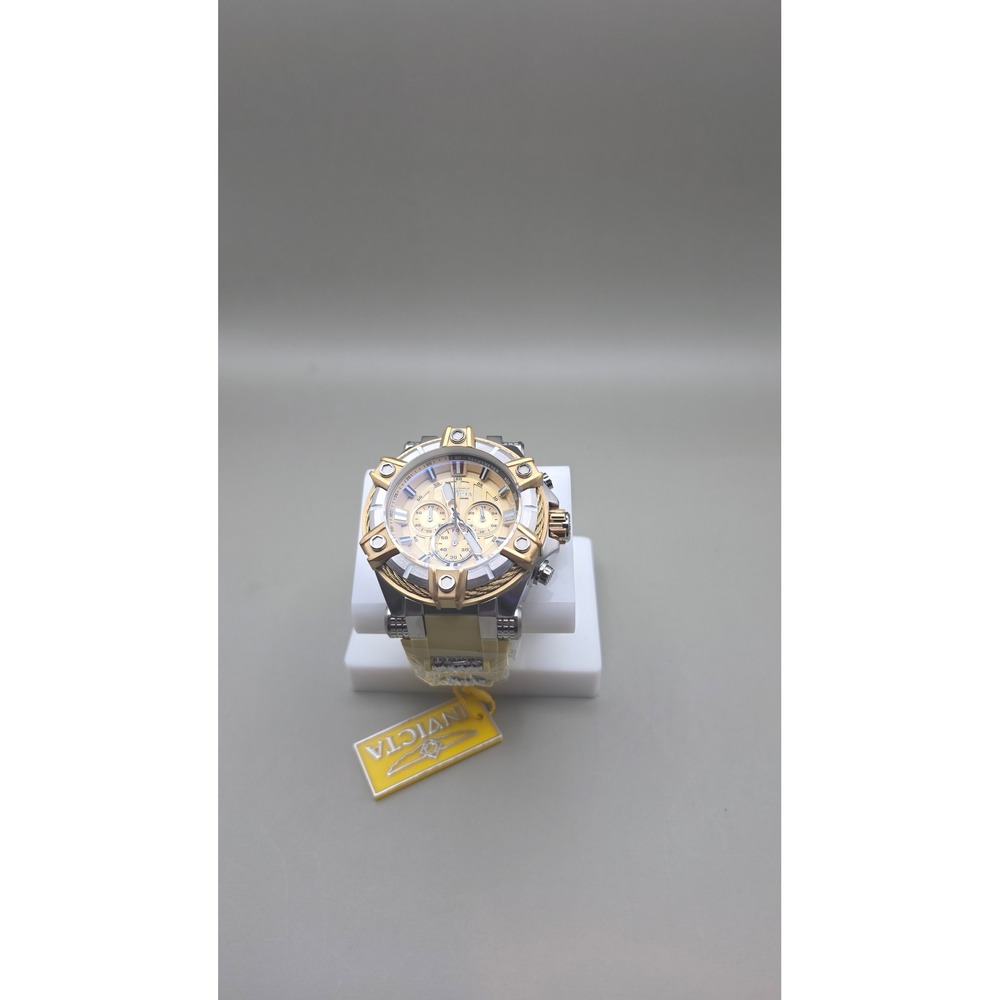 Invicta Bolt Surge Men's Watch - 52mm/ Mens, Yellow/ Gold Dial